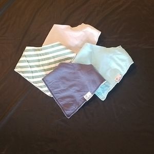 COPPER PEARL OXFORD boys bib set of 4